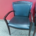 Espresso Frame, Black Seating Guest Chair